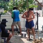 รับตอกเสาเข็มแรงคนหกเหลี่ยม ราคาถูก - รับตอกเสาเข็ม ปทุมธานี ช่างจ่า ไมโครไพล์