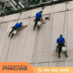 Solar panel cleaning service - บริษัทจัดหาแม่บ้านประจำสำนักงาน รับทำความสะอาดโรงงาน อาคาร บ้าน - PROCARE