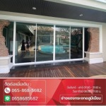 ติดตั้งประตูบานเลื่อน - ช่างแดงกระจกอลูมิเนียม รามอินทรา