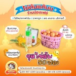 ชุดไข่ต้มถวายแก้บน 50ฟอง ราคาพิเศษ - ไข่ต้มแก้บนวัดหลวงพ่อโสธร - น้องเฟย์ไข่ต้ม ราคาถูก