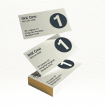 รับผลิตป้าย teg สินค้า นามบัตร ด่วน - INK ONE 