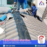 24-hour emergency roof repair. - บริการซ่อมหลังคารั่ว กระเบื้อง เมทัลชีท - เอเอ็นบี โฮม เซอร์วิส