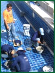 งานระบบกันซึมมุมห้อง - OK WATER STOP