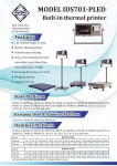สเปคเครื่องนับจำนวน - Truck And Balance Scales Co., Ltd.