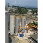 ระบบไบโอสครับเบอร์ ควบคุมลดกลิ่นและสารละลาย (Bio scrubber for solvent & VOCs and odor control) - บริษัท ไพน์ เทรดดิ้ง จำกัด