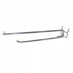 โรงงานฮุคแขวนสินค้า Double Hook for Peg-board - บริษัท วรวัฒน์อุตสาหกรรมผลิตภัณฑ์ลวด จำกัด