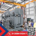 ติดตั้งเครื่องชิลเลอร์ทำน้ำเย็น ABSOLUTE Absorption Chiller  - แอดวานซ์เทอร์โมโซลูชั่น ออกแบบและผลิตซิลเลอร์อุตสาหกรรม Absorption Chiller