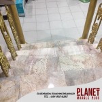 ขัดลอกหน้าพื้นหินอ่อน 