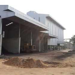 งานก่อสร้างโรงงาน