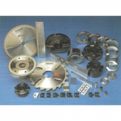 Get a circular saw blade, planing blade, drill bit, cutter.