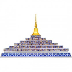 ขายยอดประดับติดลายมุกสีน้ำเงิน ลพบุรี
