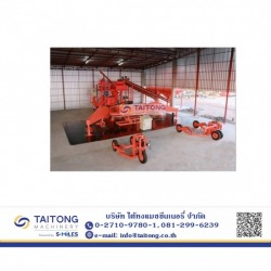 Compressed drain pipe making machine