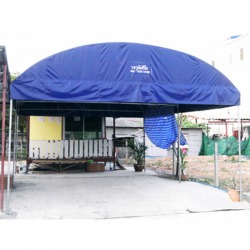 เต็นท์ผ้าใบ กันสาด ผ้าใบ เต็นท์ โครงหลังคา กันสาดไวนิล