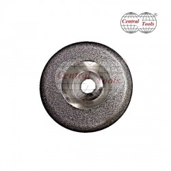 ใบเจียร 4'' หน้าตรงไม่เจาะรูขอบโค้ง (Diamond Cup Wheel 4'')
