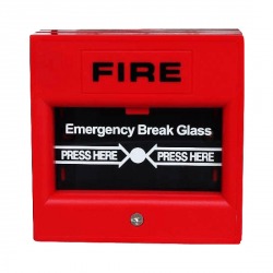 ปุ่มกดฉุกเฉินแบบกระจกแตก (Manual Break Glass)