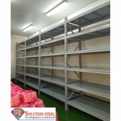 Long Span Shelf ปูแผ่นเหล็ก