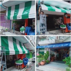 โรงงานรับติดตั้ง ผ้าใบกันแดด