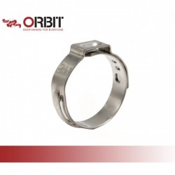 เข็มขัดรัดท่อเอียสเต็ปเลสเอียแคลมป์ ORBIT STEPLESS EAR CLAMP