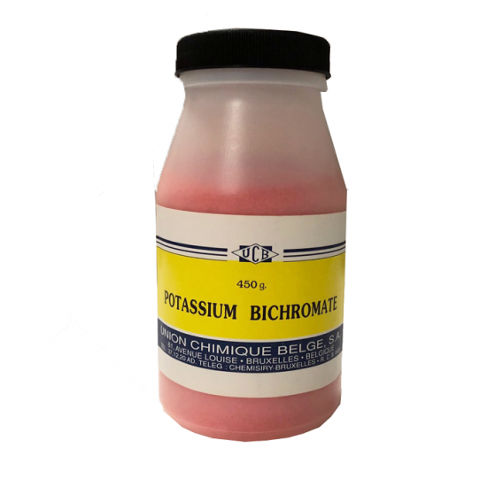 โพแทสเซียมไดโครเมต (potassium dichromate) โพแทสเซียมไดโครเมต  potassium dichromate 