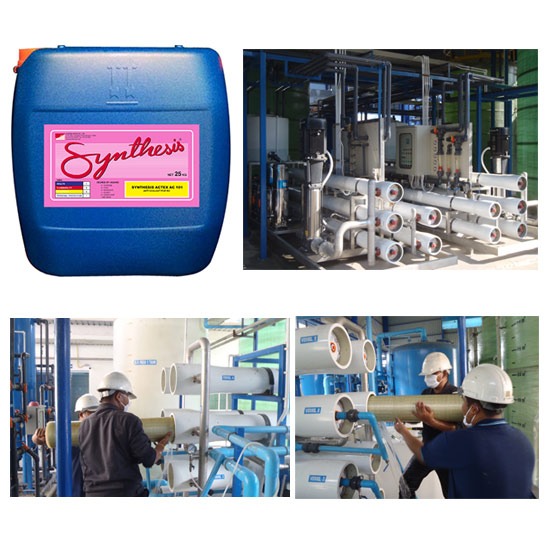 WATER  TREATMENT CHEMICAL & EQUIPMENT actex ac 101  resin lewatit monoplus s 100   micro filter   membrane   storage tanks 