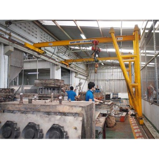 Semi Gantry Crane เครนกึ่งสนาม 