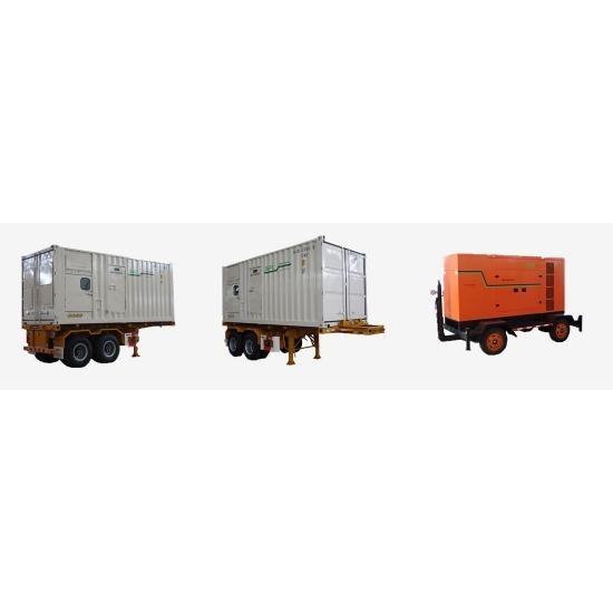 เครื่องกำเนิดไฟฟ้า ตู้คอนเทนเนอร์ cummins marine genset mobile(trailer) 