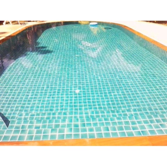 งานติดกระเบื้องสระว่ายน้ำ งานติดกระเบื้องสระว่ายน้ำ 
