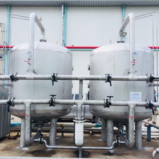 Steel water filter tank factory Steel water filter tank factory 