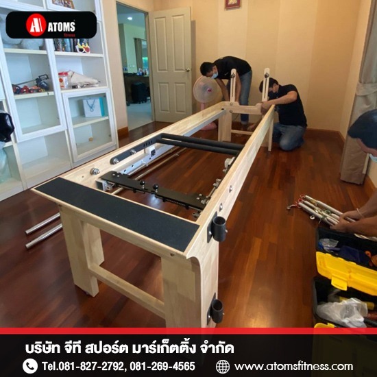 เครื่องรีฟอร์เมอร์ สปริงบาร์ เครื่องรีฟอร์เมอร์ สปริงบาร์  ราคาเครื่องรีฟอร์มเมอร์  พิลาทิส ลดน้ำหนัก 