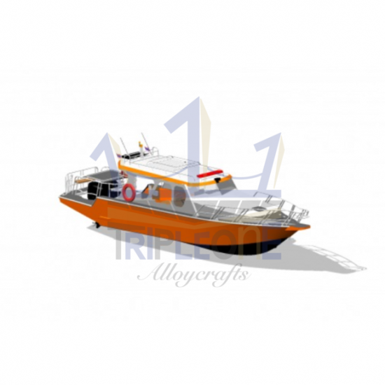 เรือกู้ภัย (Rescue Boat) Aluminium Boat  Boat  Rescue Boat 