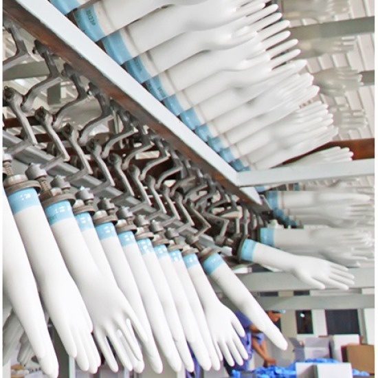 Rubber glove manufacturing machine Rubber glove manufacturing machine 