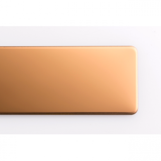 แผ่นสแตนเลสสีสีโรสโกลด์ (Rose Gold) แผ่นสแตนเลสสีสีโรสโกลด์ Rose Gold Color 
