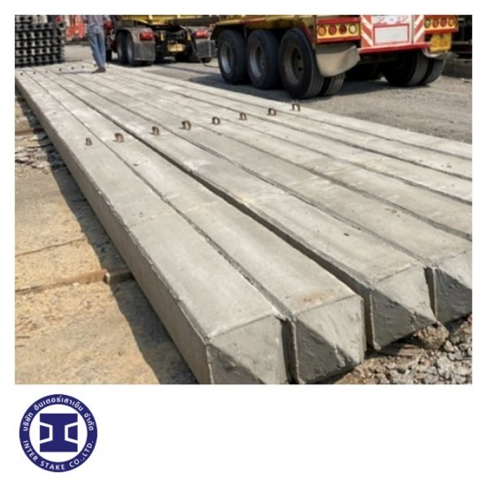 Solid square pile factory Ayutthaya Solid square pile factory Ayutthaya  Solid square pile factory 