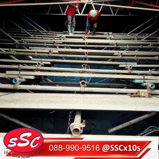 นั่งร้านแบบแขวน นั่งร้านแบบแขวน  Hanging Scaffolding 